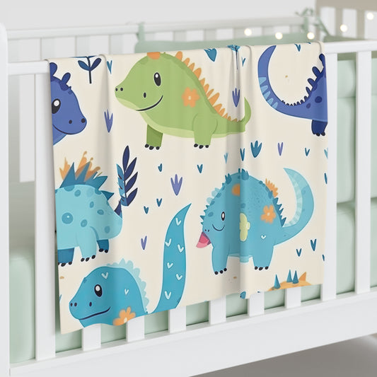 Dinosaur Baby Swaddle Blanket – Cute, Cozy & Roar-some!