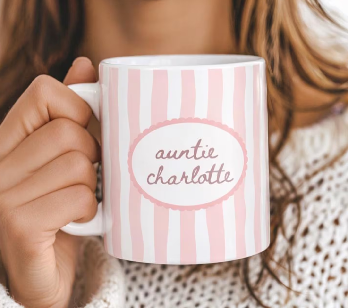 Custom Auntie Mug | Personalized Gift for a Future Aunt