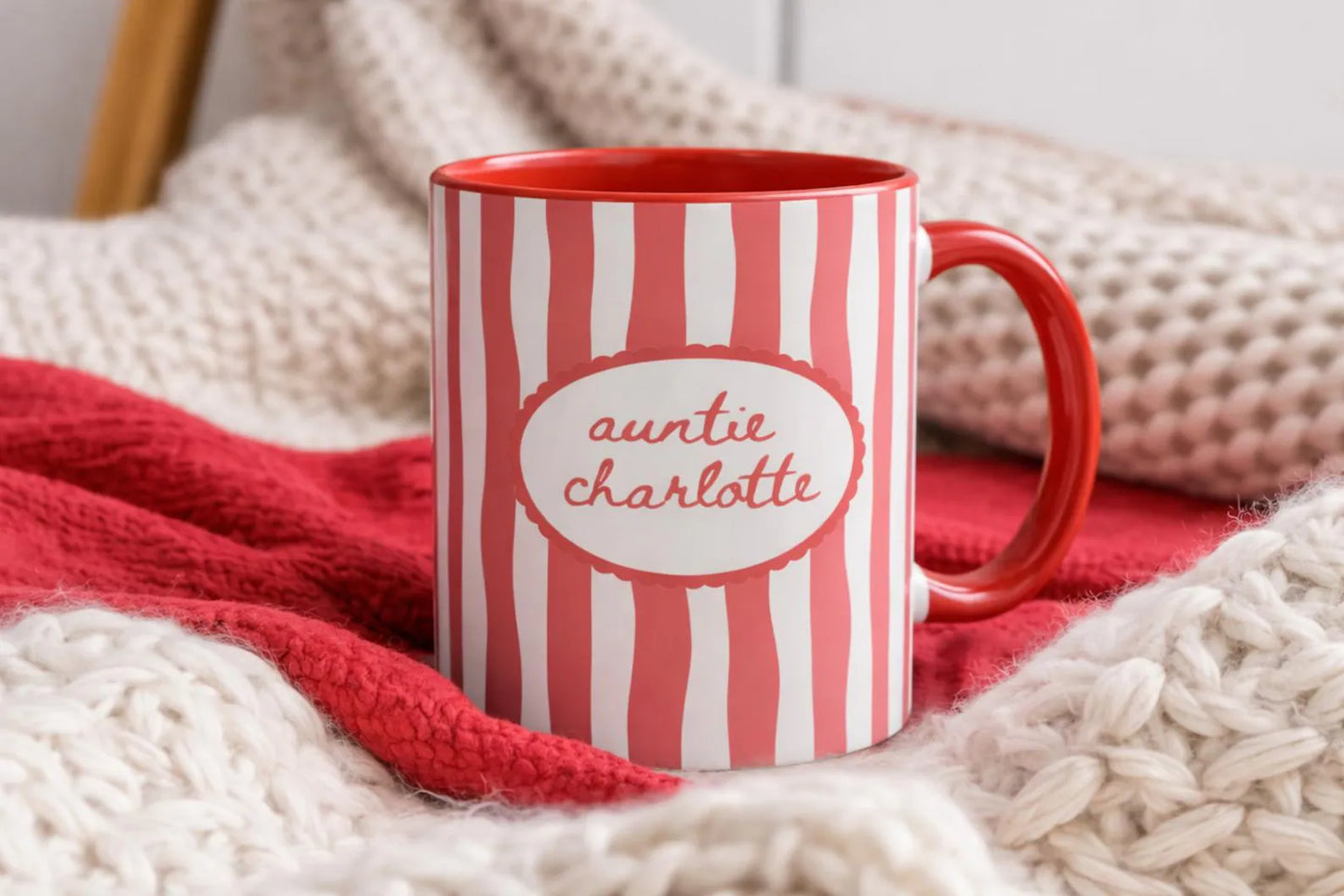 Custom Auntie Mug | Personalized Gift for a Future Aunt