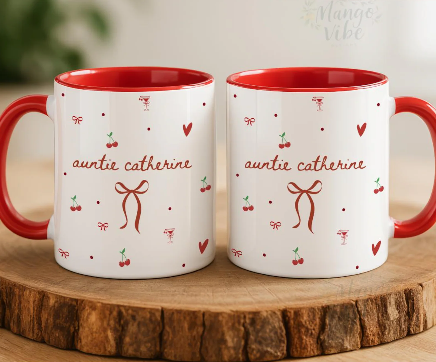 Custom Auntie Mug – Personalized Name Coffee Cup, Pregnancy Reveal Gift for New Aunt