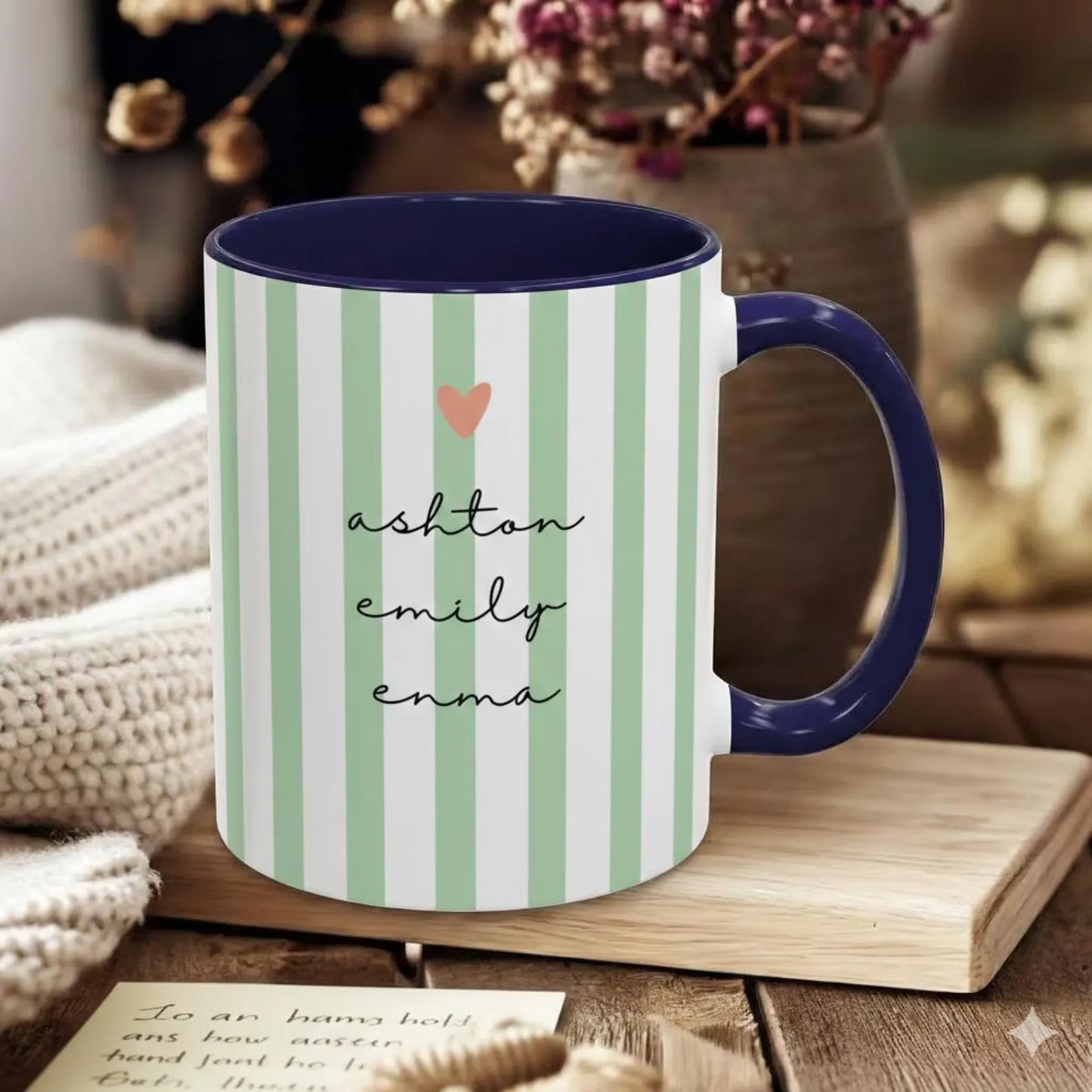 Best Mom Ever Personalized Mug – Custom Coffee Cup with Kids Names, Mother’s Day Gift for Mom